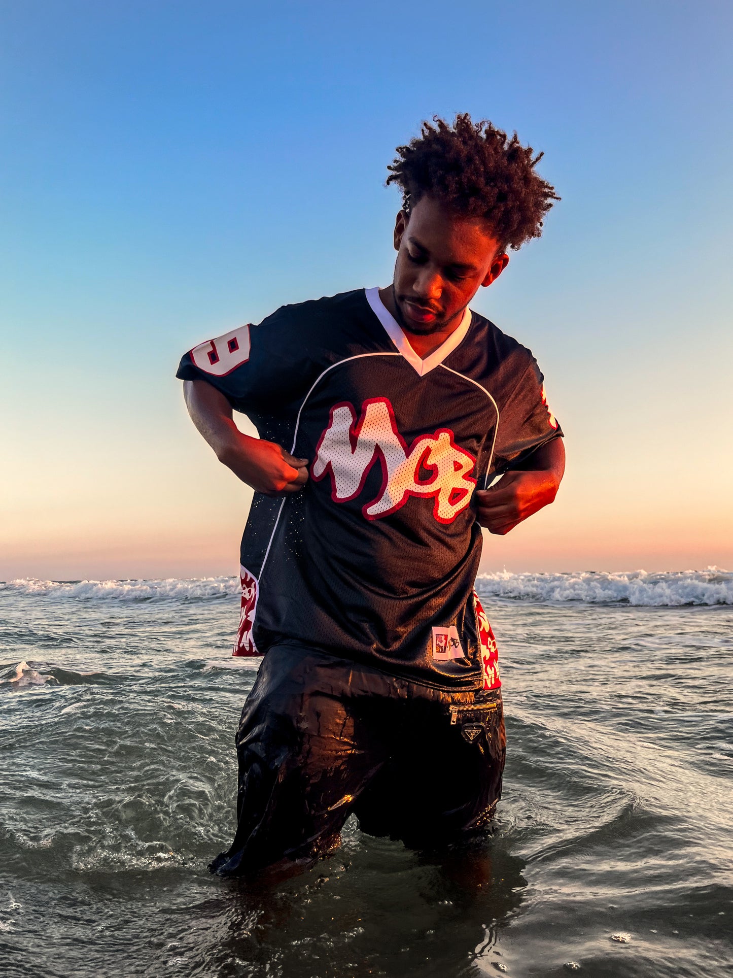Red/Black Baggy Jersey