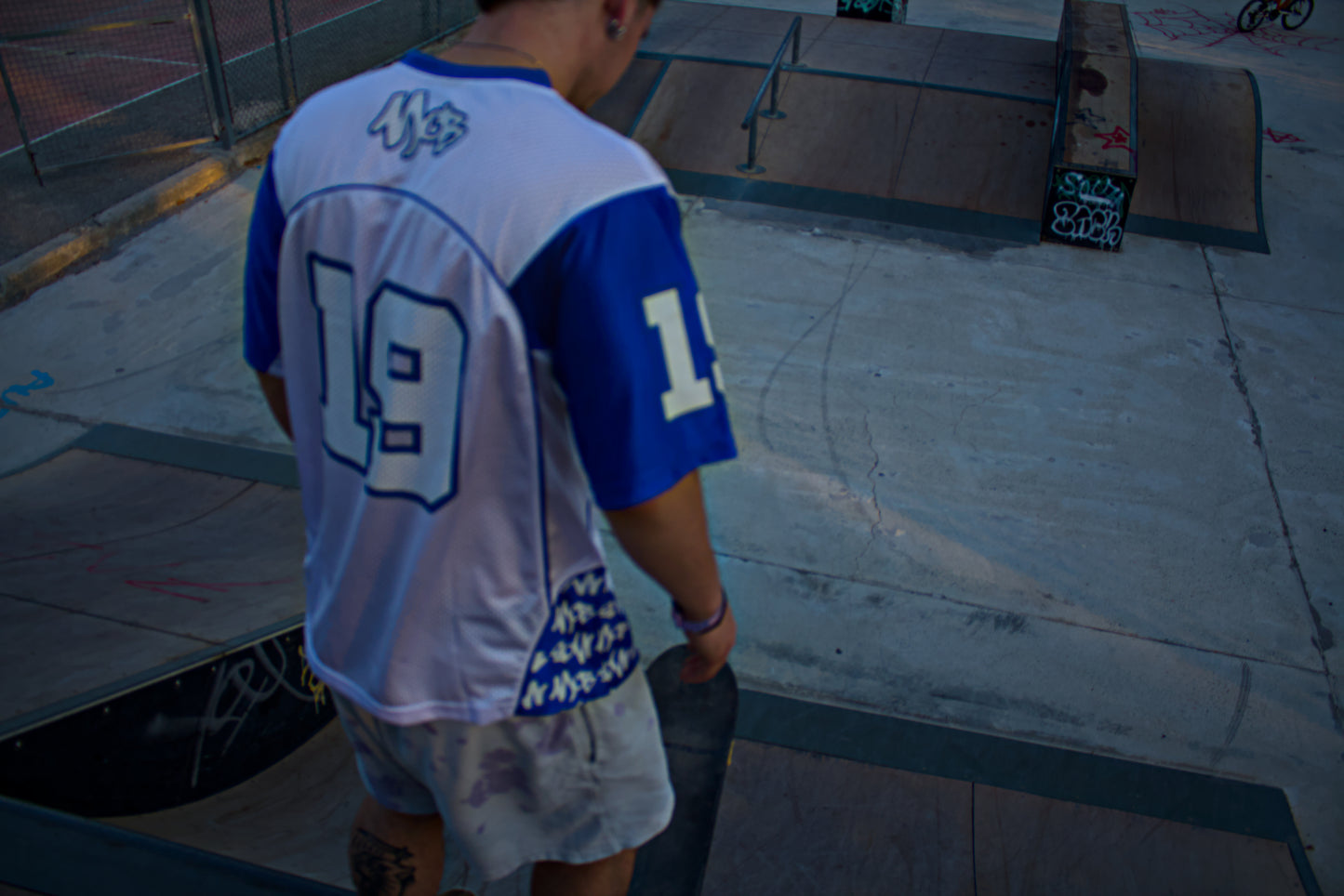 Blue/White Baggy Jersey