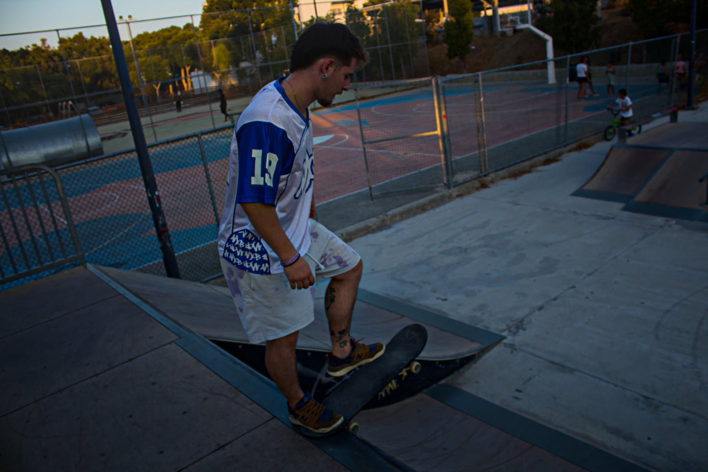 Blue/White Baggy Jersey